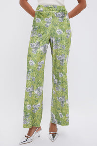 Muted Meadow Velvet Jax Pants