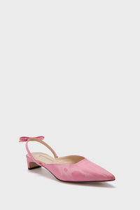 Pink Konna Mikado Kitten Heels